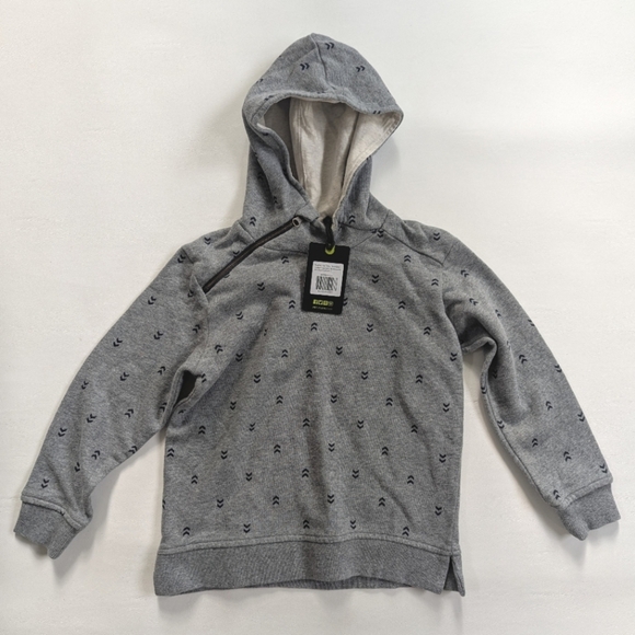 PL Kids Gray Hooded Sweatshirt BNWT - Picture 1 of 7